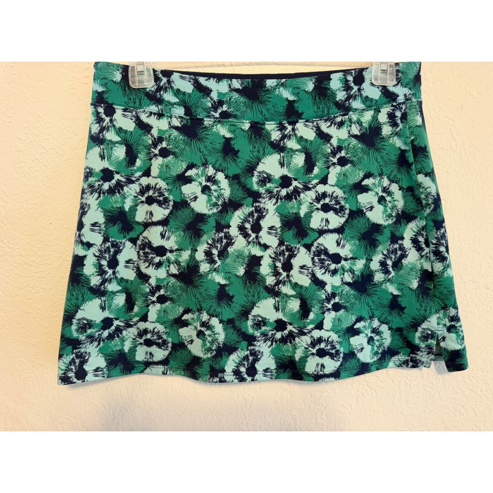 Tranquility by Colorado Clothing Green Floral Active Skort Large